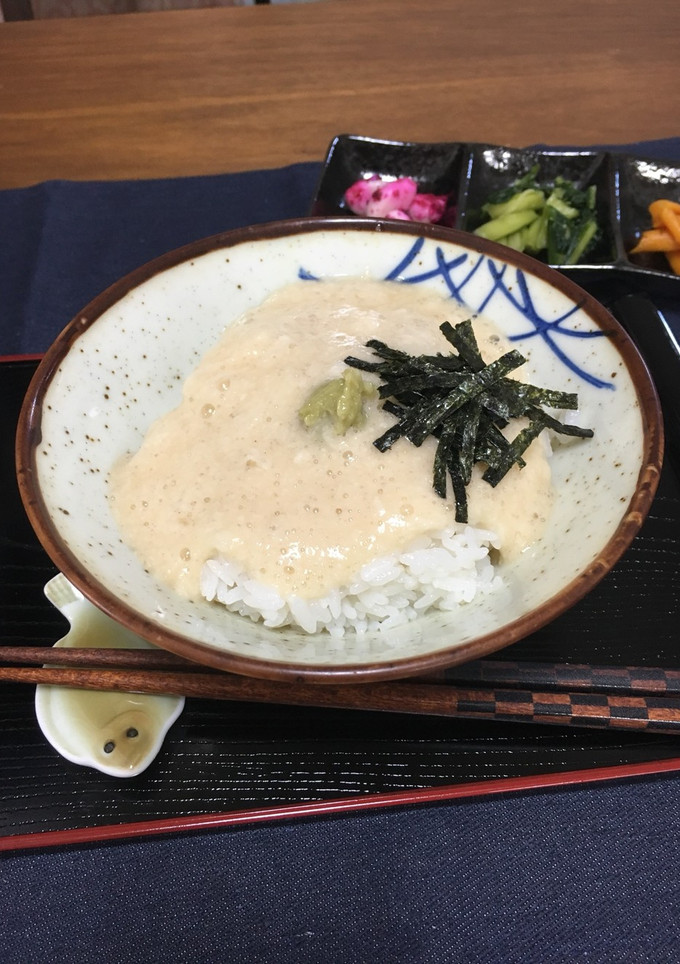 超簡単！とろろごはん-レシピのメイン写真