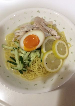 あっさり塩レモンの中華麺!-レシピのメイン写真