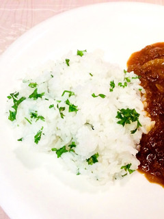 カレーのパセリご飯-レシピのメイン写真