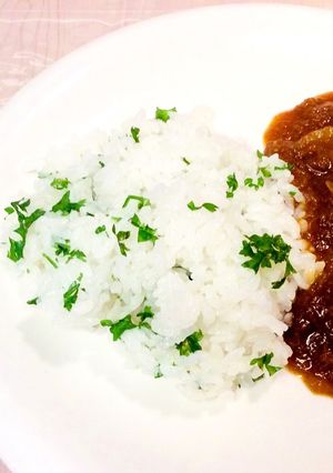 カレーのパセリご飯-レシピのメイン写真