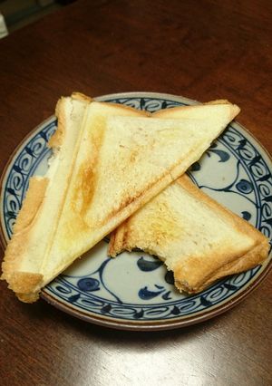 とろーり♪ハニーチーズのホットサンド-レシピのメイン写真