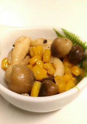 マキシマムでしめじとコーンのバター炒め-レシピのメイン写真