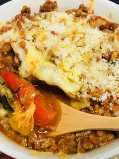 ナスとトマトのミートソースグラタン-レシピのメイン写真