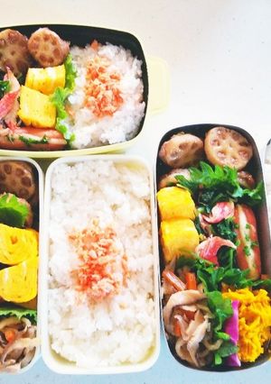 女子高生、男子学生、会社員の私弁当❤36-レシピのメイン写真