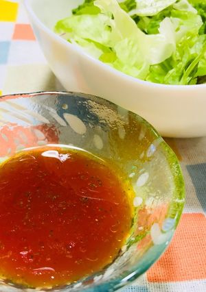 お手軽★トマトドレッシング-レシピのメイン写真