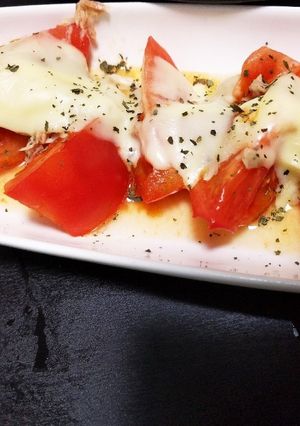 トマトのチーズ焼き-レシピのメイン写真