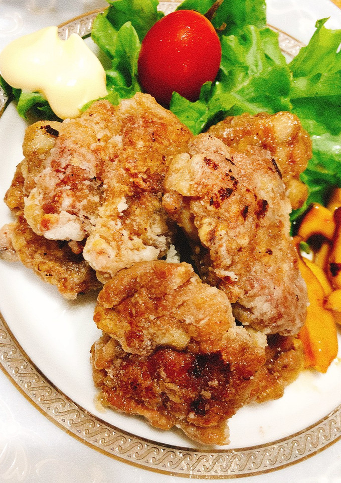 豚コマと牛蒡の竜田揚げ-レシピのメイン写真