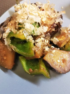 なすの中華風炒め(にんにく味噌味)-レシピのメイン写真