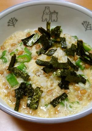 オクラ納豆長芋で簡単！ネバネバネバ丼-レシピのメイン写真