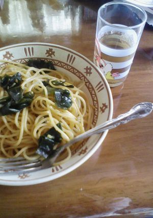家にあるものでできる、ワカメパスタ☆彡-レシピのメイン写真