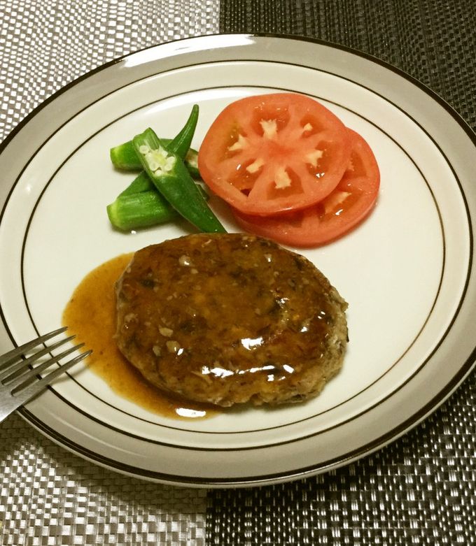 鯖缶ハンバーグ☆汁ごと全部で☆照り焼き風-レシピのメイン写真