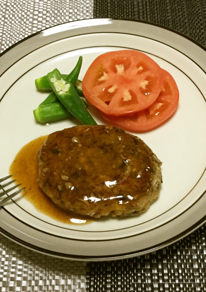 鯖缶ハンバーグ☆汁ごと全部で☆照り焼き風-レシピのメイン写真