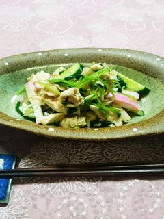 ささみのわさび合え-レシピのメイン写真