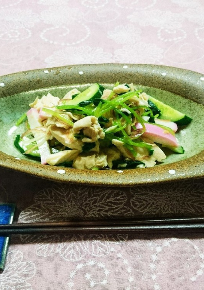 ささみのわさび合え-レシピのメイン写真