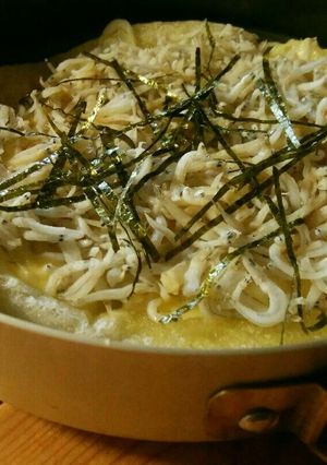 しらす餅ピザ 《山ごはん》-レシピのメイン写真