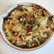 サツマイモのクリームソース