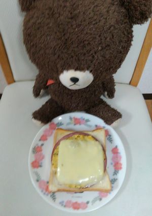 玉子のトースト-レシピのメイン写真