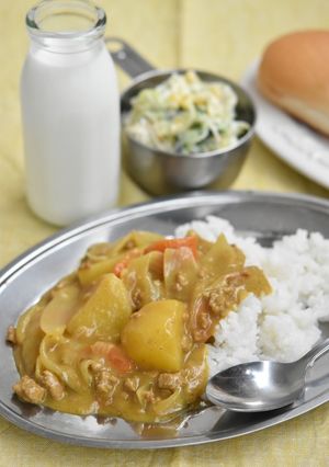 昔懐かしい給食カレー【作り置き】-レシピのメイン写真