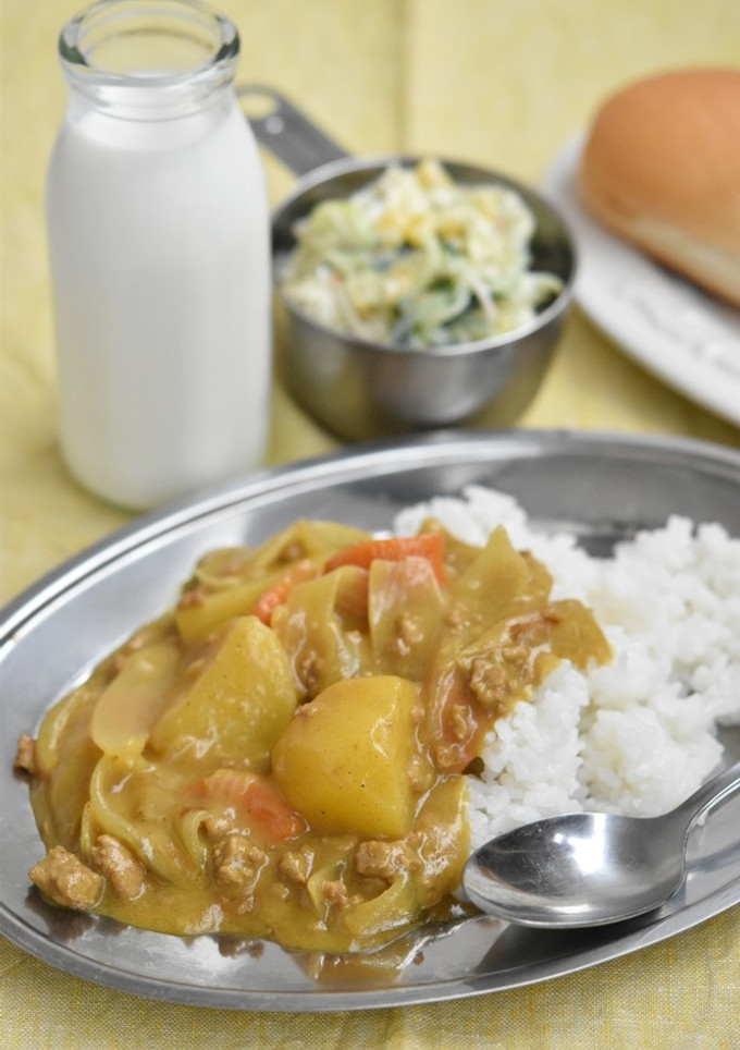 昔懐かしい給食カレー【作り置き】-レシピのメイン写真