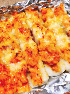 ちくわの韓国風したらばチーズ焼き-レシピのメイン写真