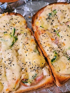 リメイク☆ポテトサラダ トースト♪-レシピのメイン写真