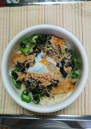 のせるだけ！ネバネバぶっかけうどん-レシピのメイン写真