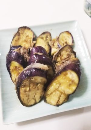 レンジで超簡単☆なすの豚肉挟み蒸し-レシピのメイン写真