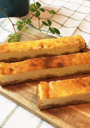ボウル1つで・ベイクドチーズケーキ・-レシピのメイン写真