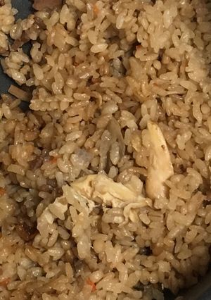 鶏手羽先の炊き込みご飯-レシピのメイン写真