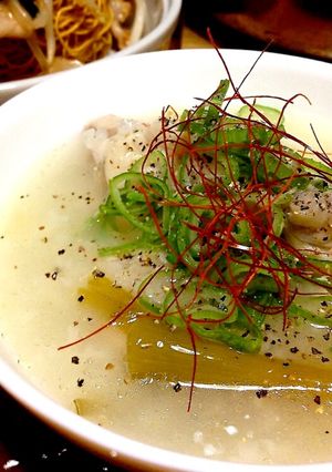 手羽元で参鶏湯-レシピのメイン写真