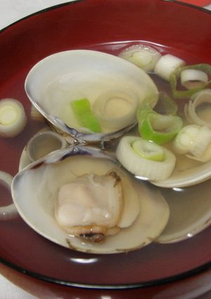 お雛様に♪春に♪はまぐりの潮汁♪-レシピのメイン写真