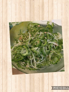 ゴーヤ大量消費☆簡単シャキッとサラダ☆-レシピのメイン写真