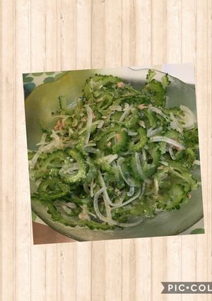 ゴーヤ大量消費☆簡単シャキッとサラダ☆-レシピのメイン写真