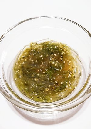ツルトロっ混ぜるだけ～のめかぶところてん-レシピのメイン写真