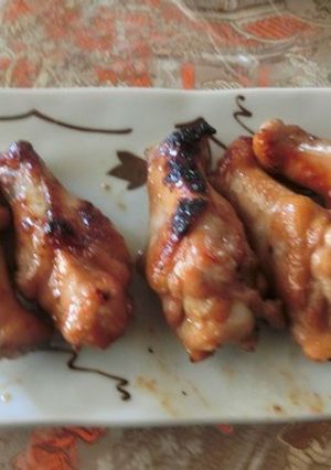 鶏の手羽元であぶり焼きチキン-レシピのメイン写真