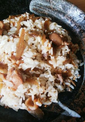 水煮パックで簡単!楽チン♡鶏ごぼうご飯-レシピのメイン写真
