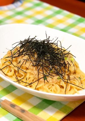 ピリ辛納豆明太パスタ-レシピのメイン写真