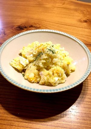 シンプル美味しい♪我が家のポテサラ(^^-レシピのメイン写真