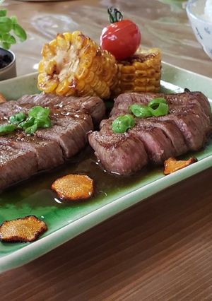 ハーブステーキ地中海仕立て♪-レシピのメイン写真