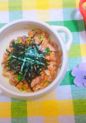 納豆と鯖缶のネバネバ生姜和え-レシピのメイン写真