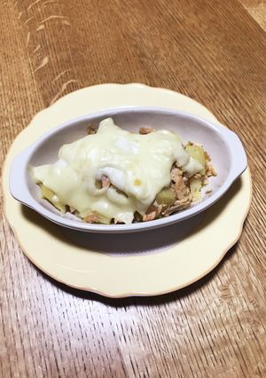残った焼き鮭でグラタン風-レシピのメイン写真