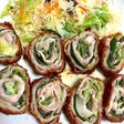 簡単キャベツとチーズ豚肉巻きカツ