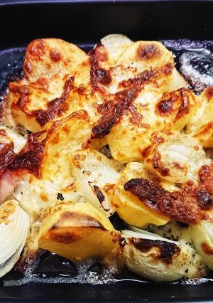 魚焼きグリルでじゃがいもマヨチーズ焼き-レシピのメイン写真
