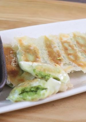 コストコ冷凍アボカドのチーズ餃子-レシピのメイン写真