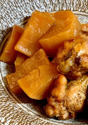 簡単です！大根と手羽元のさっぱり煮♪-レシピのメイン写真