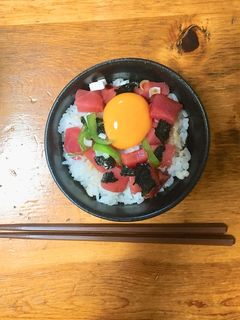 簡単!まぐろユッケ丼-レシピのメイン写真