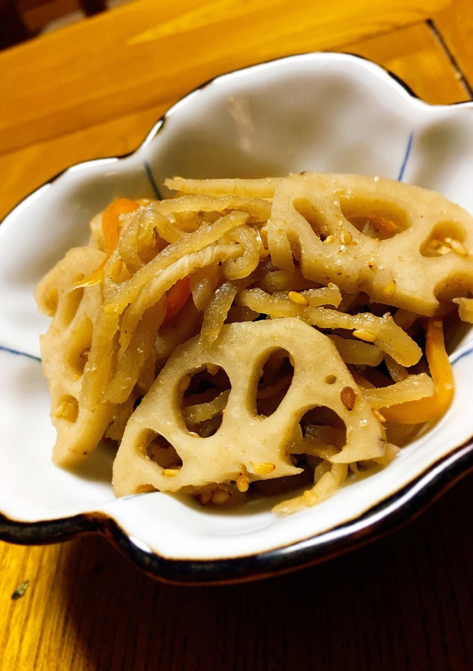 切り干し大根と蓮根の煮物-レシピのメイン写真