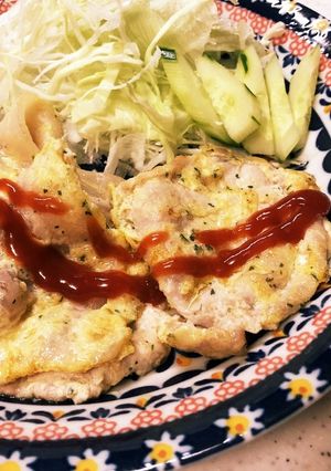粉チーズの消費にも！我が家流ポークピカタ-レシピのメイン写真