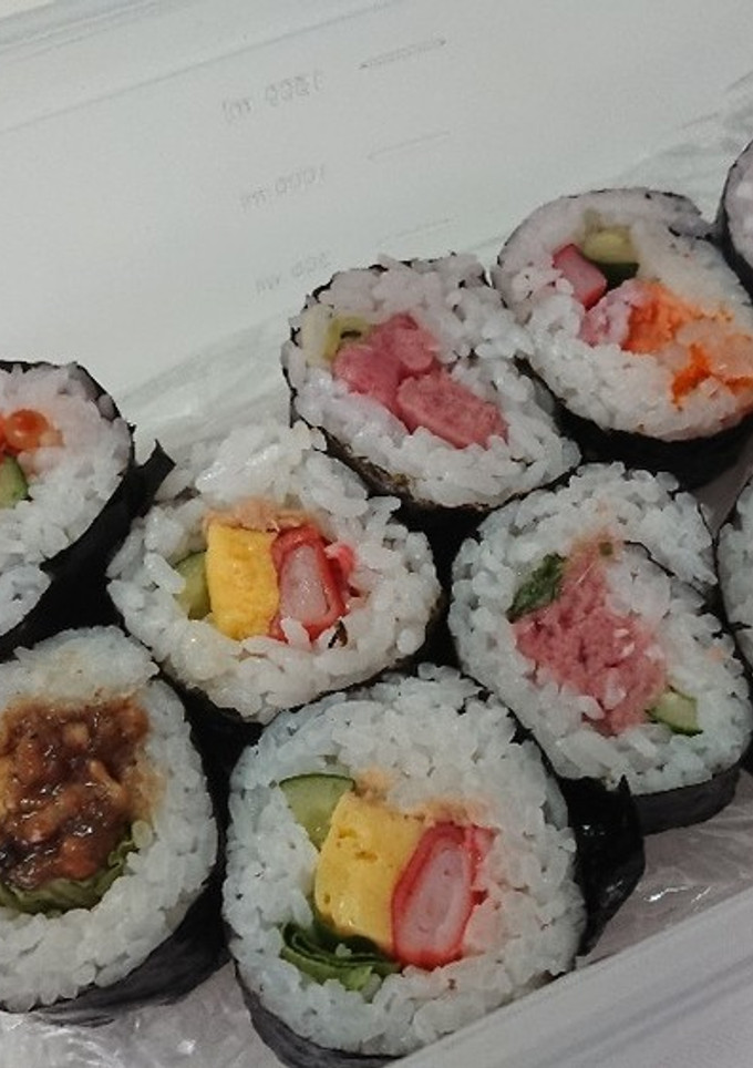 お寿司 恵方巻き 冷蔵 保存-レシピのメイン写真