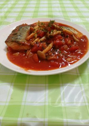 サバのトマトソース煮-レシピのメイン写真